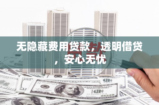 贡山无隐藏费用贷款，透明借贷，安心无忧