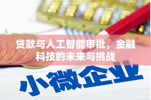 贡山贷款与人工智能审批，金融科技的未来与挑战