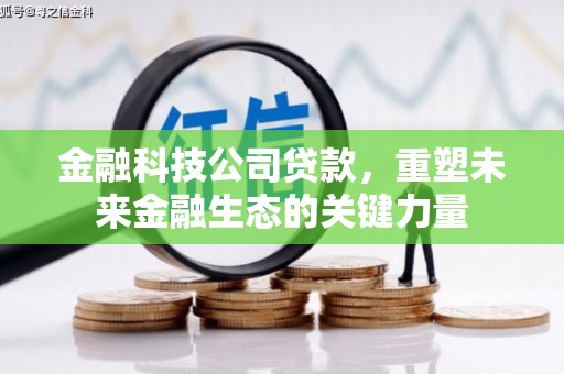 贡山金融科技公司贷款，重塑未来金融生态的关键力量