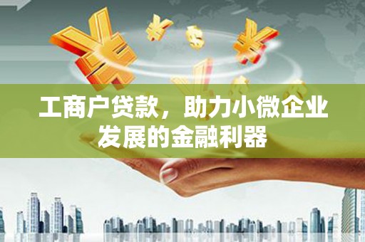 贡山工商户贷款，助力小微企业发展的金融利器