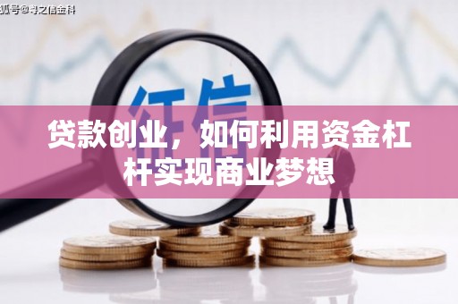 贡山贷款创业，如何利用资金杠杆实现商业梦想