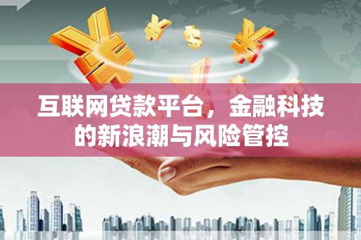 贡山互联网贷款平台，金融科技的新浪潮与风险管控